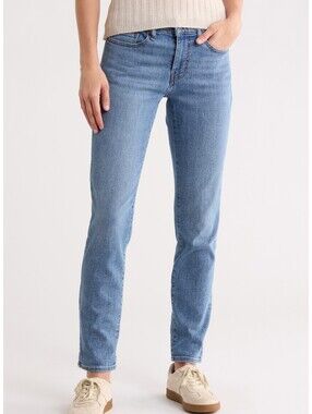 Frame Denim Women's Light Blue Straight Leg Jeans